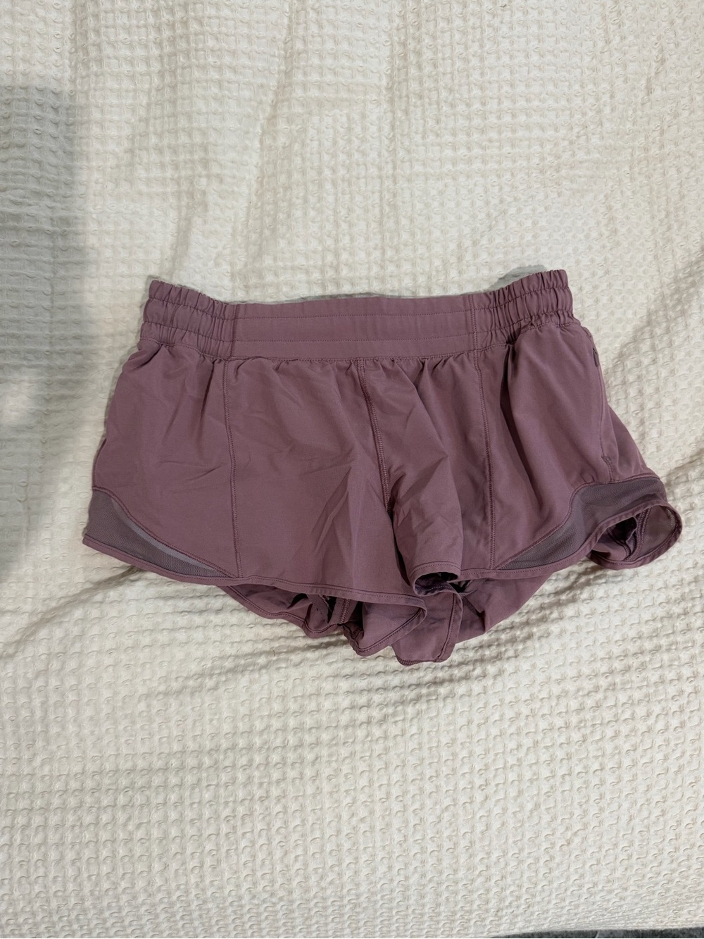 lululemon athletica mauve athletic shorts